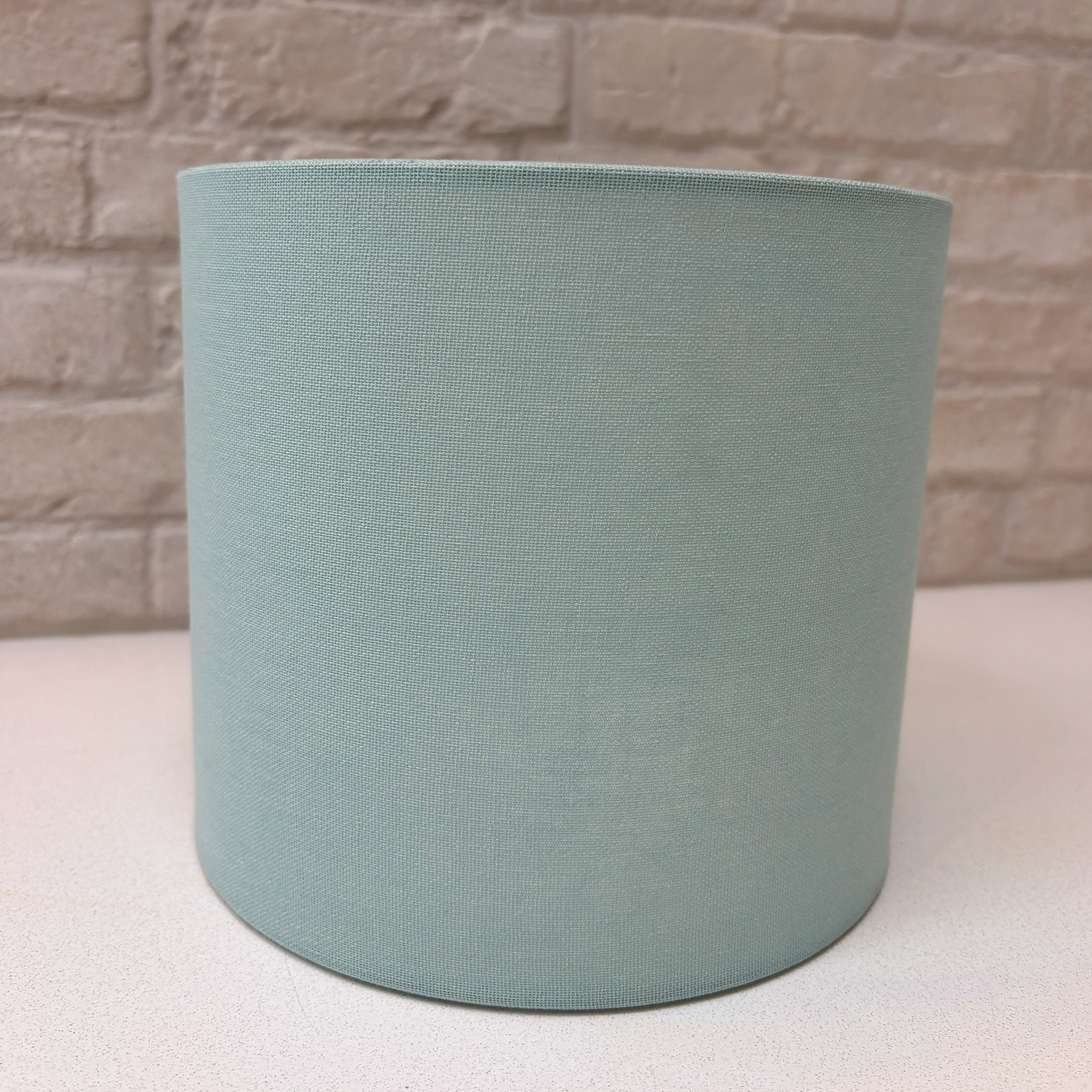 Square Frame Table Lamp in Matt Bronze